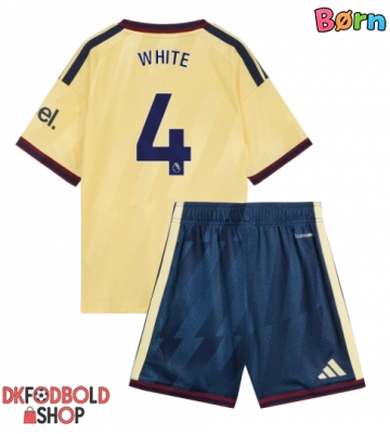 Arsenal Ben White #4 Tredje trøje Børn 2026-27 Kort ærmer (+ korte bukser)